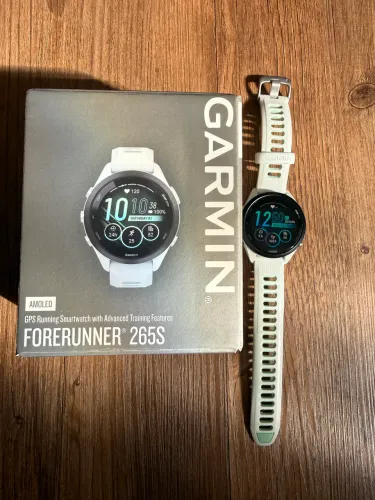 Relógio garmin forerunner 265s music 42mm