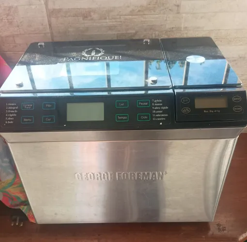 Panificadora George foreman 127v com Manual