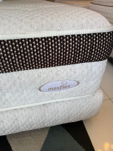 Cama box SUPER KING MAXFLEX MX3 SEMINOVA TOP - ENTREGO 
