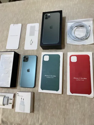 iPhone 11 Pro Max 512GB - Verde MN - Original Verificado - Bateria 100% + Super Kit Apple