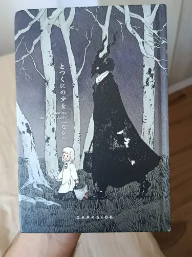 Mangá "A Menina Do Outro Lado" - Darkside capa dura, volumes 1 ao 5($30)