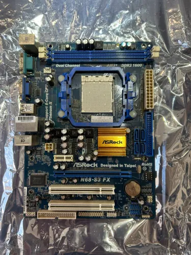 PLACA MÃE E PROCESSADOR AMD