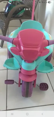 Motoca Infantil Velobaby rosa
