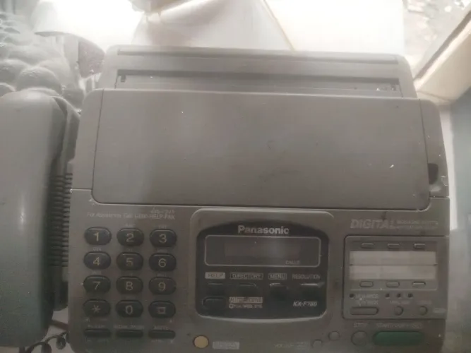 Fax e telefone vintage