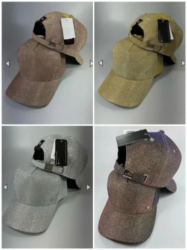 Boné aba curva Glitter/ brilho
