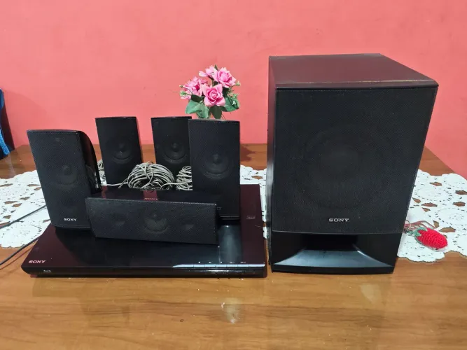 blu-ray Sony home theater sem controle 