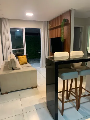 Bancadas de balcão de MADEIRA PURA com linho