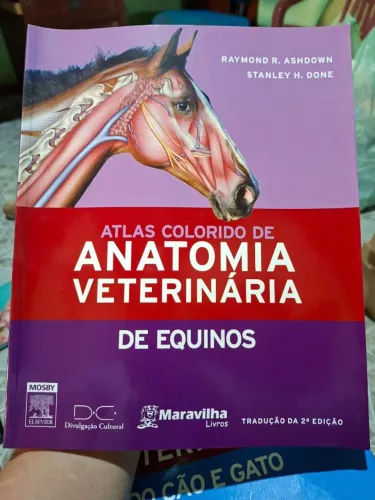 Livro de Anatomia Veterinária de Equinos