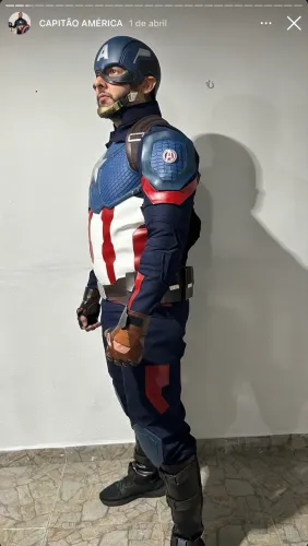 Figurino CAPITÃO AMÉRICA TAMANHO REAL