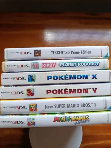 Lote de jogos 3DS CIB