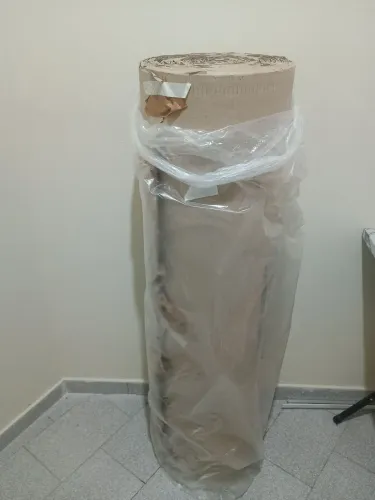 Rolo papelão pintura