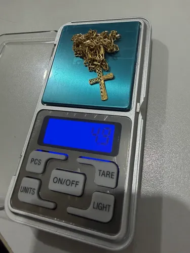 COLAR OURO 18k 70cm 4.9g (NEGOCIÁVEL)