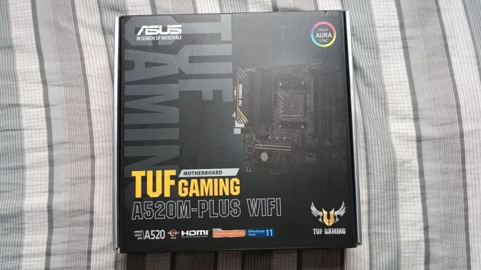 Placa mãe Asus Tuf Gaming A520M Plus Wifi