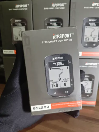 GPS Ciclocomputador IGPSport Bsc200 Bike Mapas Strava Original Pronta Entrega
