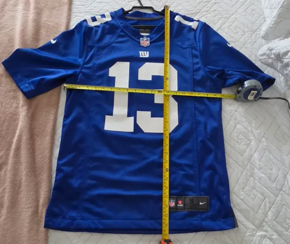Nfl original camisa New York Giants azul Beckham Jr. 13 perfeita.