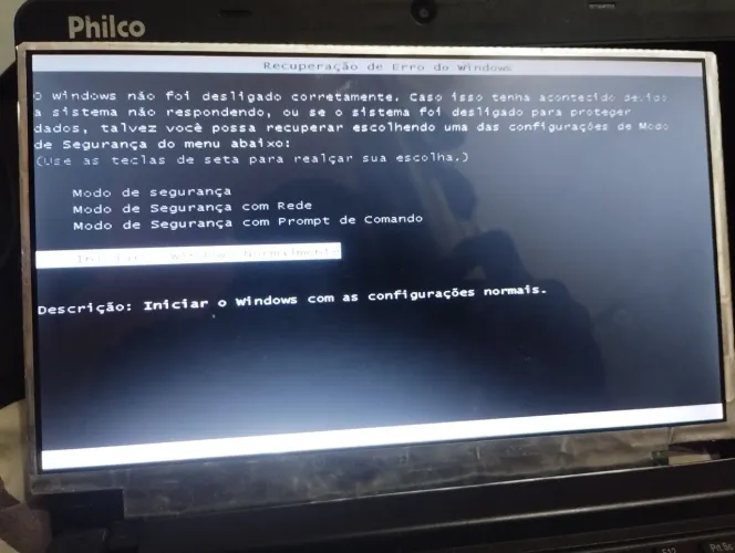 Tela de netbook