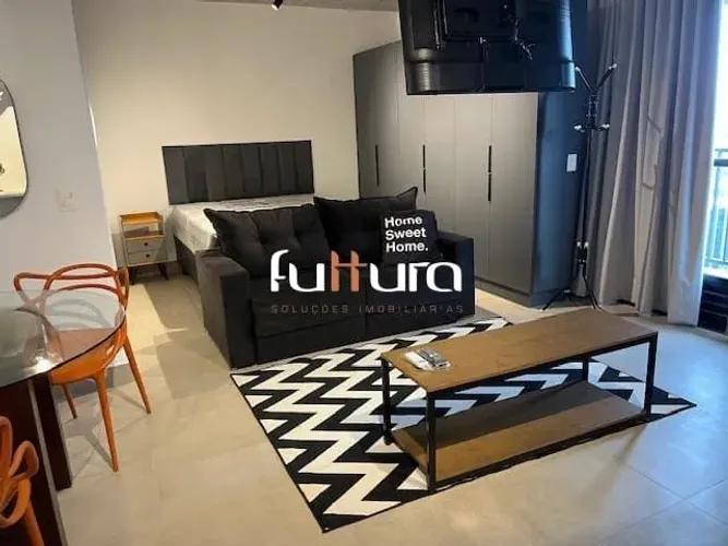Studio mobiliado para locação, Ed ID Vida Urbana, Setor Oeste, Goiânia, GO