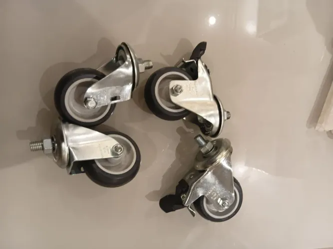 Rodízios schioppa 312 com freio 5 polegadas