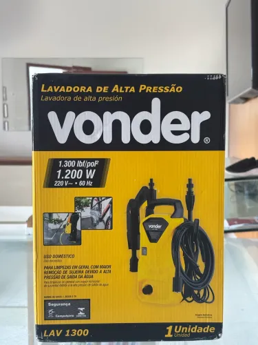 LAVA-JATO DE ALTA PRESSÃO LACRADA - VONDER
