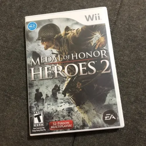 Nintendo Wii Medal Of Honor Heroes 2 / Original Completo Americano