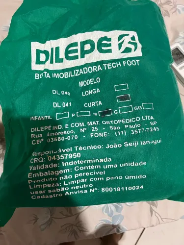 Bota Imobilizadora