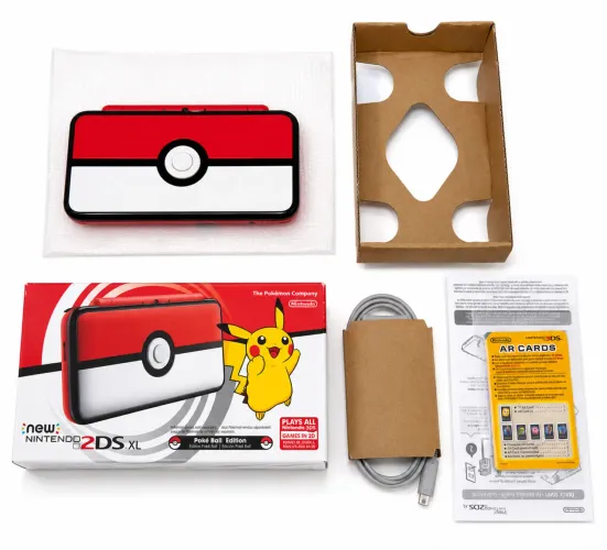 New Nintendo 3ds 2DS XL Poké Ball Edition Pokémon Desbloqueado