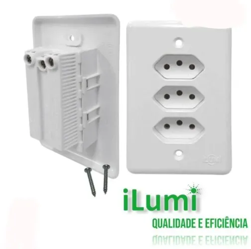 Tomadas e interruptores