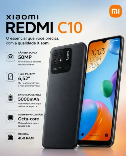 Celular REDMI C10