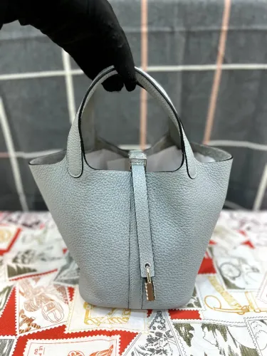 BOLSA HERMES PICOTIN LOCK 18 - COURO Hand Made