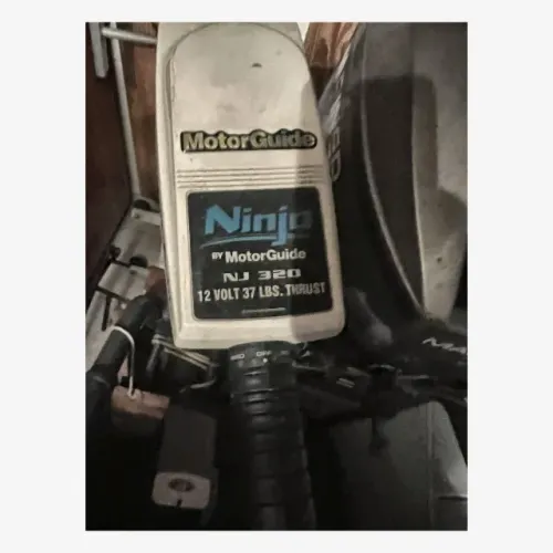 Motor Elétrico MotorGuide Ninja NJ 320 ? 12V 37 Lbs ? Bazar Mudança de Apartamento