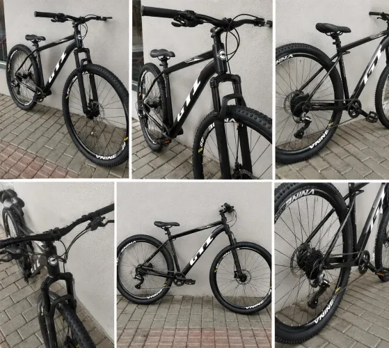Bike aro 29 GTI, com 8 marcas, tamanho 19MM