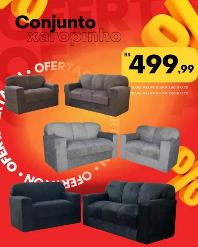 Jogo  2 e 3  lugares  xaropinho 