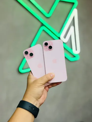 iPhone 15 ROSA SEMINOVO / PEGO SEU ANTIGO NA TROCA