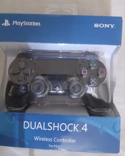 Controle Ps4 Novo Sem Fio Bluetooth E Tluchscreen Com Carregador