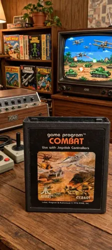 Cartucho Combat - Atari 2600 - Game Program