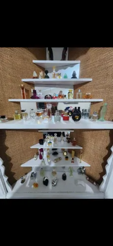Miniaturas originais de perfumes importados