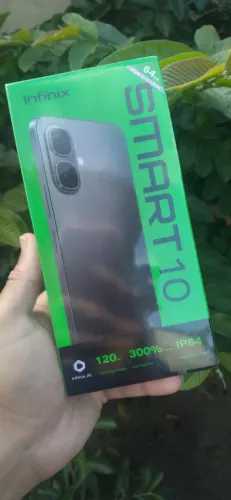 Infinix Smart 10 64/Novo Lançamento Dourado