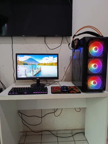 COMPUTADOR GAMER/4RGB/I5°4/8GB/SSD240/19.5/WIFI/REDFONE(BARATO)?
