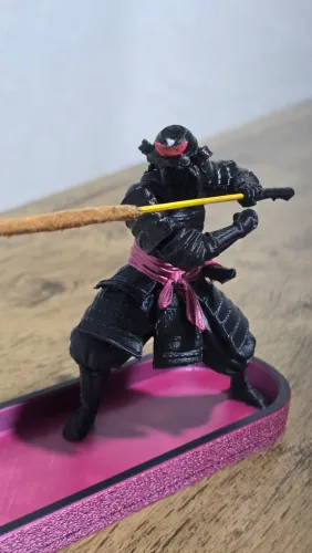 Incensário Samurai 3D incrível!