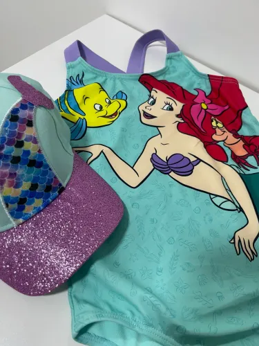 Maiô infantil Ariel