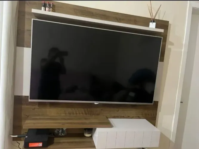 Smart tv TCL com defeito na tela