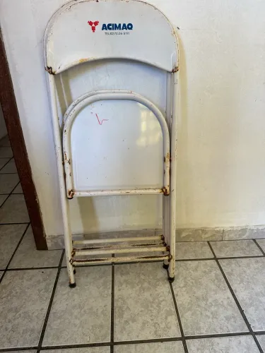 CADEIRA DE BAR RETRÔ AÇO 