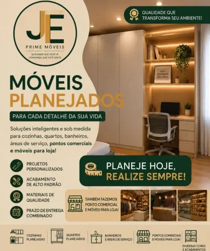 Móveis planejados venha realizar seu orçamentos