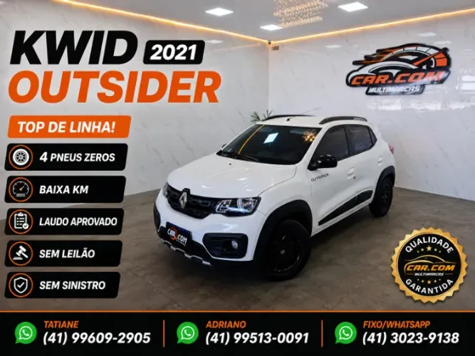 Renault Kwid Outsider 1.0 Flex 12V 5P Mec. 2021