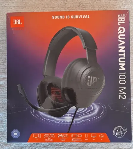 Headset Gamer JBL Quantum 100 M2 com Caixa