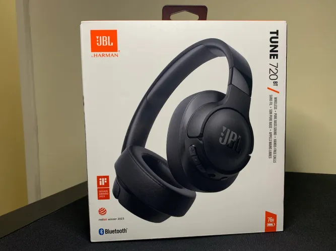 Fone JBL Tune 720BT Preto