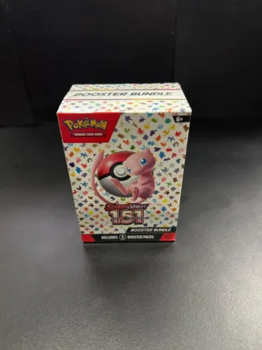 Pokémon TCG 151 Booster Bundle 6 Boosters Inglês Lacrado