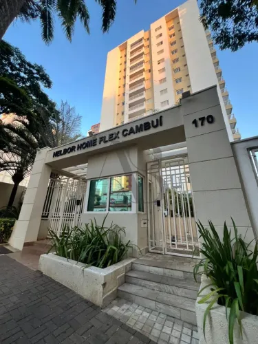 Mobiliado no Cambuí | Varanda Gourmet + Coworking | Pronto para Morar