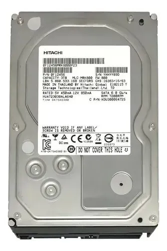 Hd 3tb (Hitachi) Ultrasta 7K3000 Sata 6Gb/s
