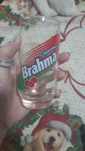 Copo antigo guaraná Brahma